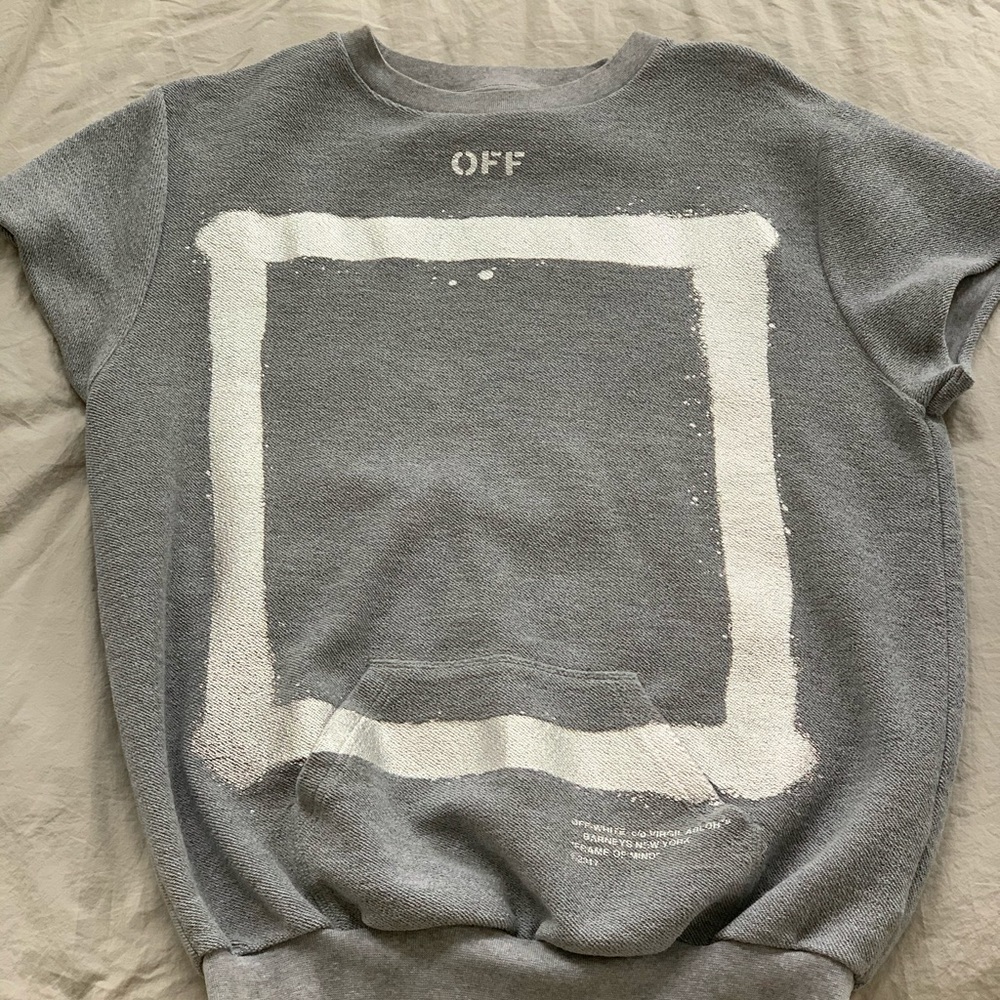 Exclusive Off-White Virgil sweatshirt tee